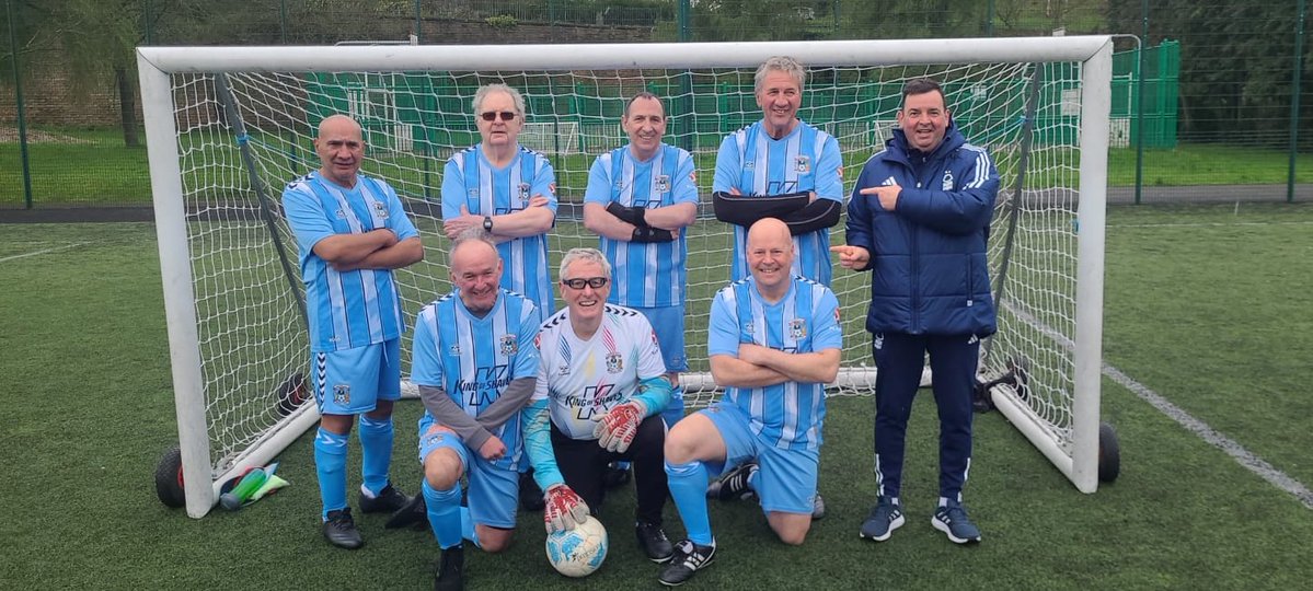 ⚽️ This afternoon, our Walking Football team played against Coventry City at The Forest Sports Zone. Over the next few months, we will be playing fixtures against other teams such as Derby County, Burton Albion, Lincoln City and Doncaster Rovers. To get involved with Walking