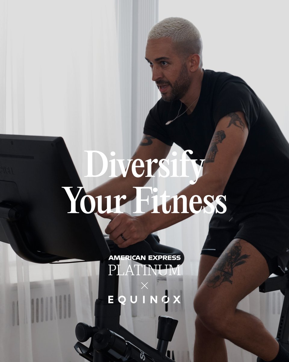 Use your American Express Platinum Card to purchase a SoulCycle At-Home Bike and receive a $300 statement credit. Terms Apply. platinum.equinox.com