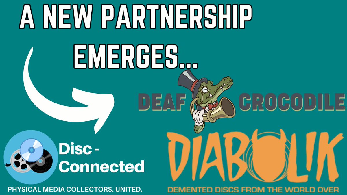 ***VIDEO*** New interview up on the channel today with @DeafCrocodile explaining their new partnership with @DiabolikDVD! Watch here: linktw.in/cvjOtl Not only do they go over the details of the change, they reveal new titles, share some behind the scenes info,