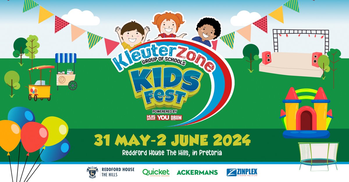 Kleuterzone Kids Fest is back! And this time it’s even bigger and better than last year. Bookmark 31 May – 2 June for award-winning shows and BIG fun. Read more:
Read more here: snl24.com/drum/partnerco…
@drummagazine
#KidsFest2024 #KidsEntertainment