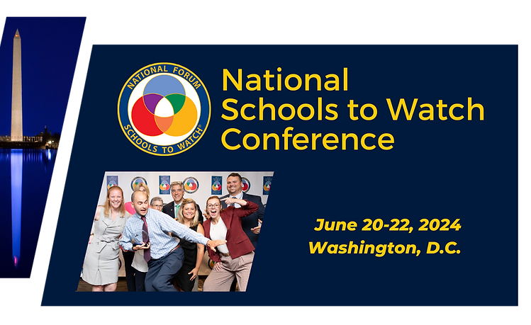 This unique event dives deep into practices that boost student growth across all areas: academics, school systems, adolescent development, &amp; equity!

This is a great opportunity to learn about the Schools to Watch model and plan to become a Virginia School to Watch!