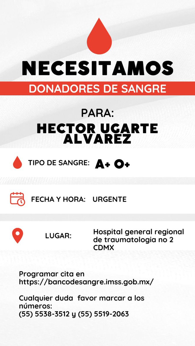 URGENTE!!!!! POR FAVOR ES PARA EL PAPÁ DE HECTOR!!!!