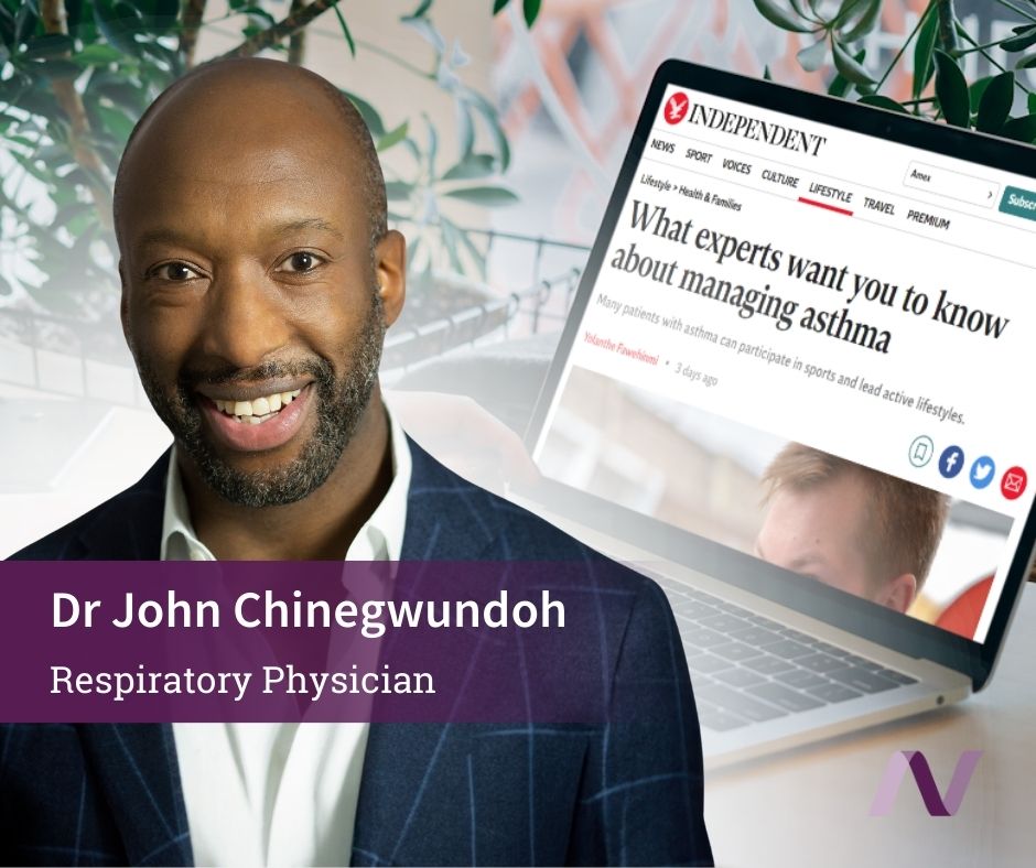 📰 Did you spot our Respiratory Physician Dr John Chinegwundoh in The Independent last week? 👉 Read What Experts Want You to Know about Asthma 🌐 bit.ly/NVH_AsthmaInIn… #Asthma #AsthmaAwareness #AsthmaUK #RespiratoryHealth #NewVictoriaHospital