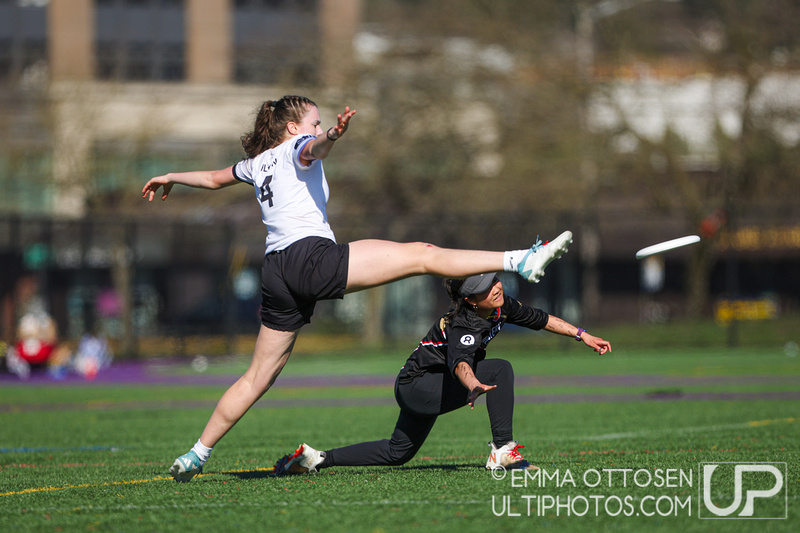 Full Coverage from Northwest Challenge Women's Division 2024 is UP ‼️ You can find so many other fantastic shots at ultiphotos.com/nwchallenge/20… 🥰🌸 Photos by @sam_hotaling and @emottosen @UWElement