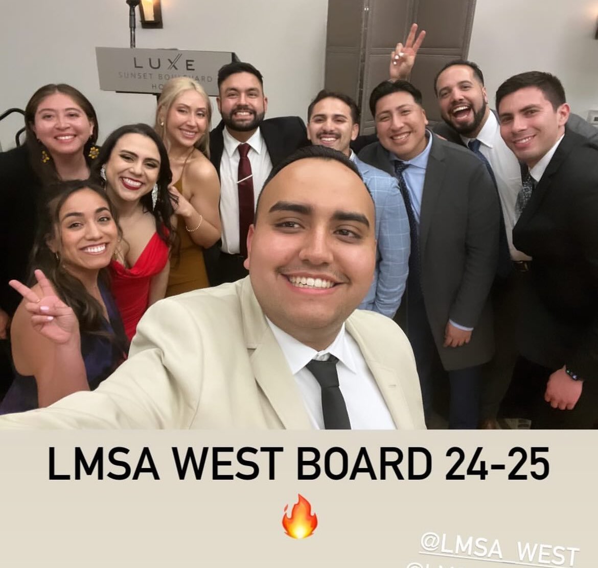 There was a time when I was not confident enough to use my voice, to lead, & even to embrace my Latina identity. I’m proud of who I’ve grown into & honored that others trust me to serve them as a leader. Excited to continue to grow & learn as the ‘24-‘25 Co-Director of @lmsa_west