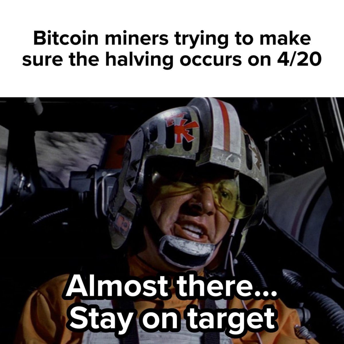 These next few blocks are gonna be lit😉 #Bitcoin #Bitcoinhalving #thebitcoin #Cryptotrading