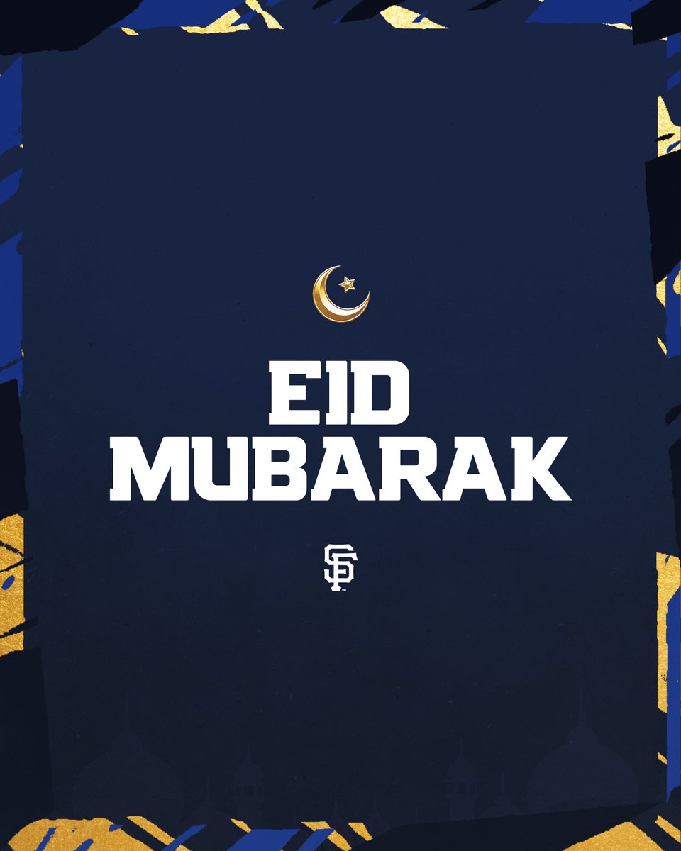 Eid Mubarak from the #SFGiants