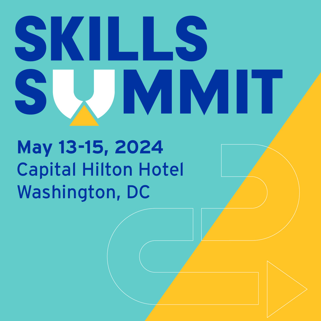 SkillsCoalition's tweet photo. Join us in May for the 2024 Skills Summit! From business to community colleges, from AI to racial equity, we tackle pressing issues head-on!

Register now and book your hotel. Hotel booking will end April 19th! 
https://t.co/AFswxe2byv https://t.co/te2as0Obai