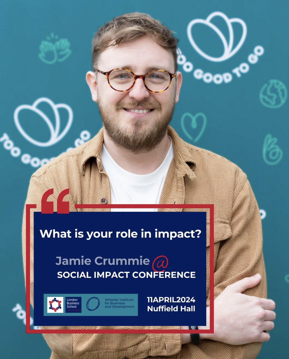 This Thursday, our Co-Founder @jamiecrummie will be speaking at the Social Impact Conference at @LBS. He will be delving into #TechForGood, sharing insights and engaging in meaningful discussions on how technology can be used to tackle environmental problems. See you there!