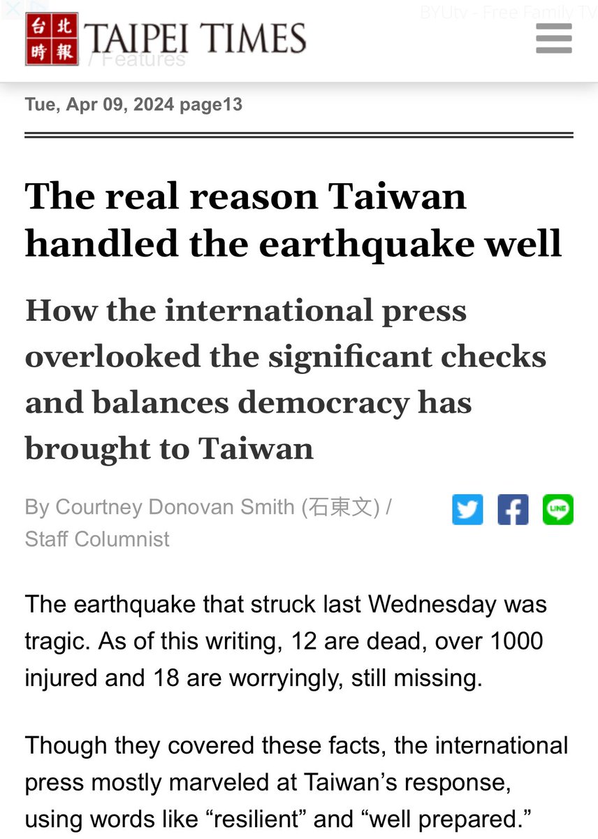 “…all of these factors would have contributed little to nothing without one core factor: Democracy. Democracy is the force that ensures all those rules, resources and experience are put to any good use. Without democracy, this earthquake would have caused massive destruction…