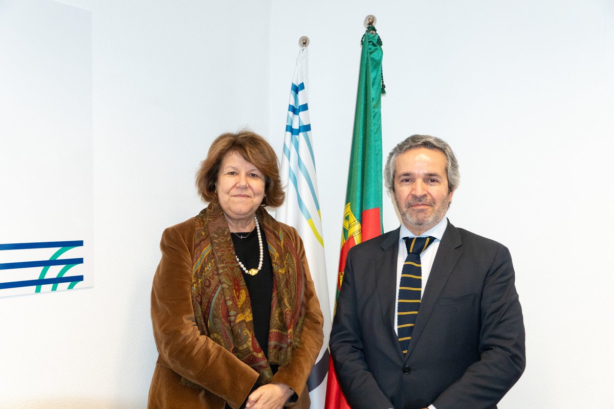 PortugalOei's tweet photo. 📷 A Diretora da OEI 🇵🇹, @ALaborinho, e o Diretor Executivo da Associação Portuguesa do Ensino Superior Privado #APESP, Miguel Copetto, reuniram-se esta tarde para discutir possibilidades de #cooperação 🤝 futuras entre as duas entidades. https://t.co/yGK7RkoIEX