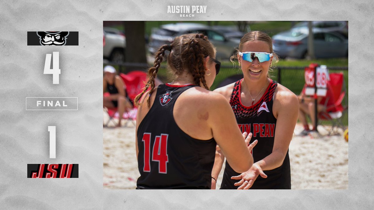 GovsBVB's tweet photo. 𝗔𝗡𝗢𝗧𝗛𝗘𝗥 𝗗𝗨𝗕 𝗙𝗢𝗥 𝗧𝗛𝗘 𝗚𝗢𝗩𝗦!🎩🏖️🏐

#LetsGoPeay https://t.co/sgEw7Kev0s