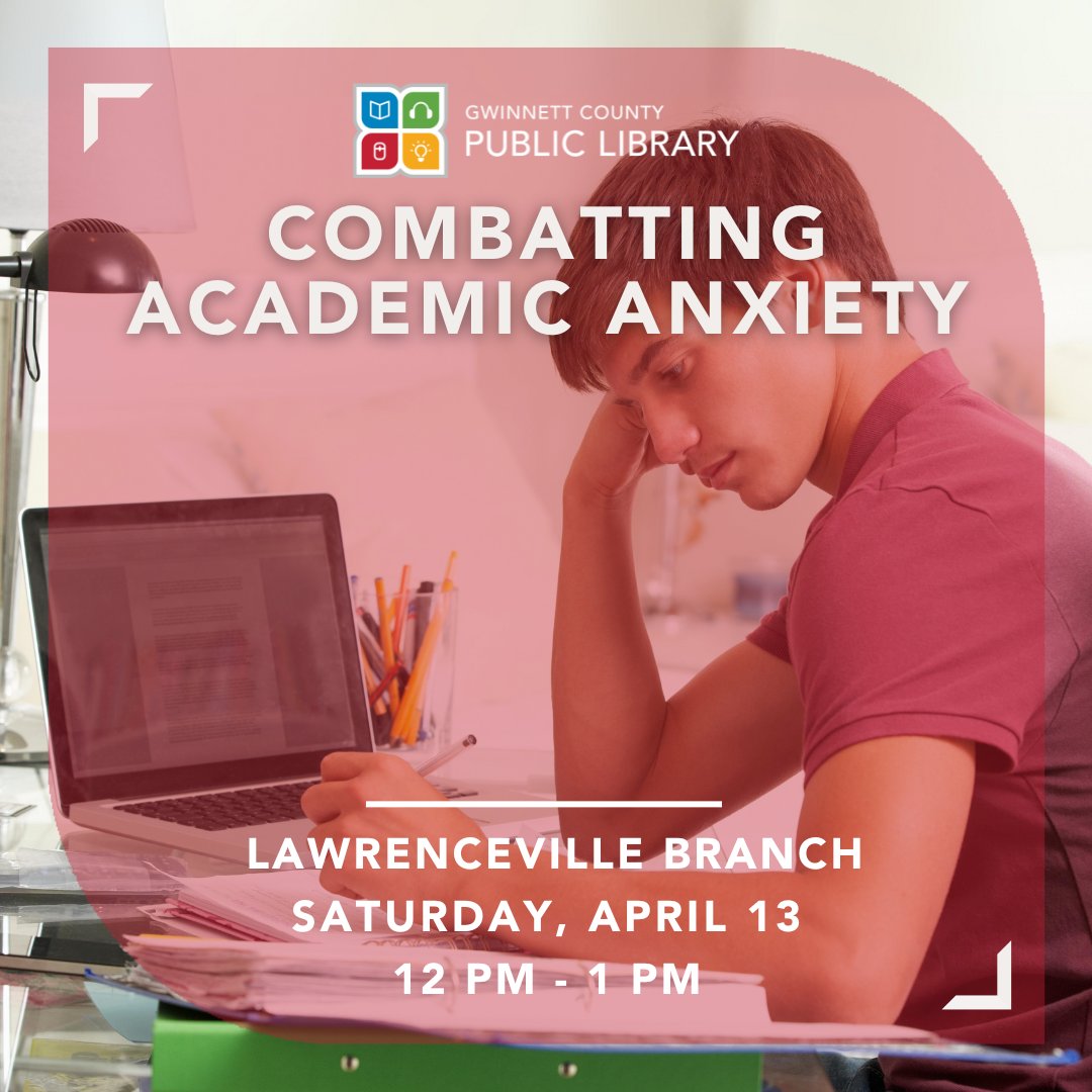 gwinnettlibrary's tweet image. Feeling the pressure of exams and projects? Arm yourself with all the tips and tricks needed to get organized and de-stress. From handy planners to focus and meditation apps, we&apos;ve got you covered. bit.ly/4aCqKyk
#Gwinnett #ExamStree #StudyOrganization #GwinnettLibrary