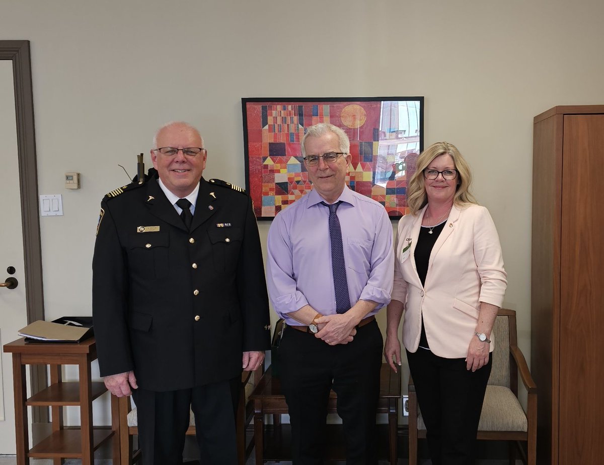 Paramedic Chiefs of Canada (PCC) meet with MP Thunder Bay Marcus Powlowski & discuss the need for Paramedic Secretariat office