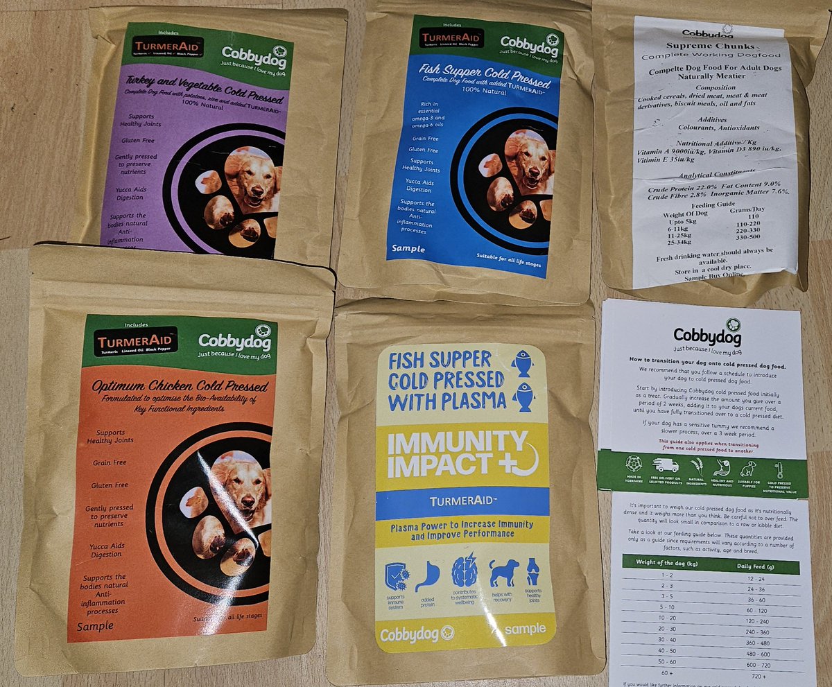 🏅THANK YOU 🏅 to @cobbydogdogfood For sending us some goodies for our forthcoming Dog Show on the 8th June 2024. We appreciate the donations 🙏