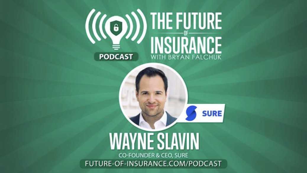 SureHQ's tweet photo. @WayneSlavin was recently a featured guest on Season 5, Episode 25 of The Future of Insurance podcast with Bryan Falchuk and chats about all things digital insurance. https://t.co/kEGLRi8Ibp

#insurtech #digitalinsurance #fintech #thefutureofinsurance https://t.co/qC4GE35IOn