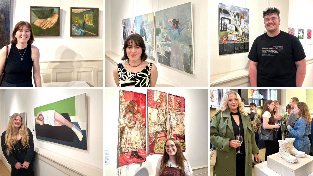 🔥 Great to see these ECA 3rd year students with their work at the opening of the Version Galore! exhibition at @RoyalScotAcad. Pic'd: Lily Waite, Ella Williams, Thomas Allcock, Daisy Arkwright, Eloise Considine, Tammy Stewart 👀 More: eca.ed.ac.uk/news/version-g… 📸 @picturemaking