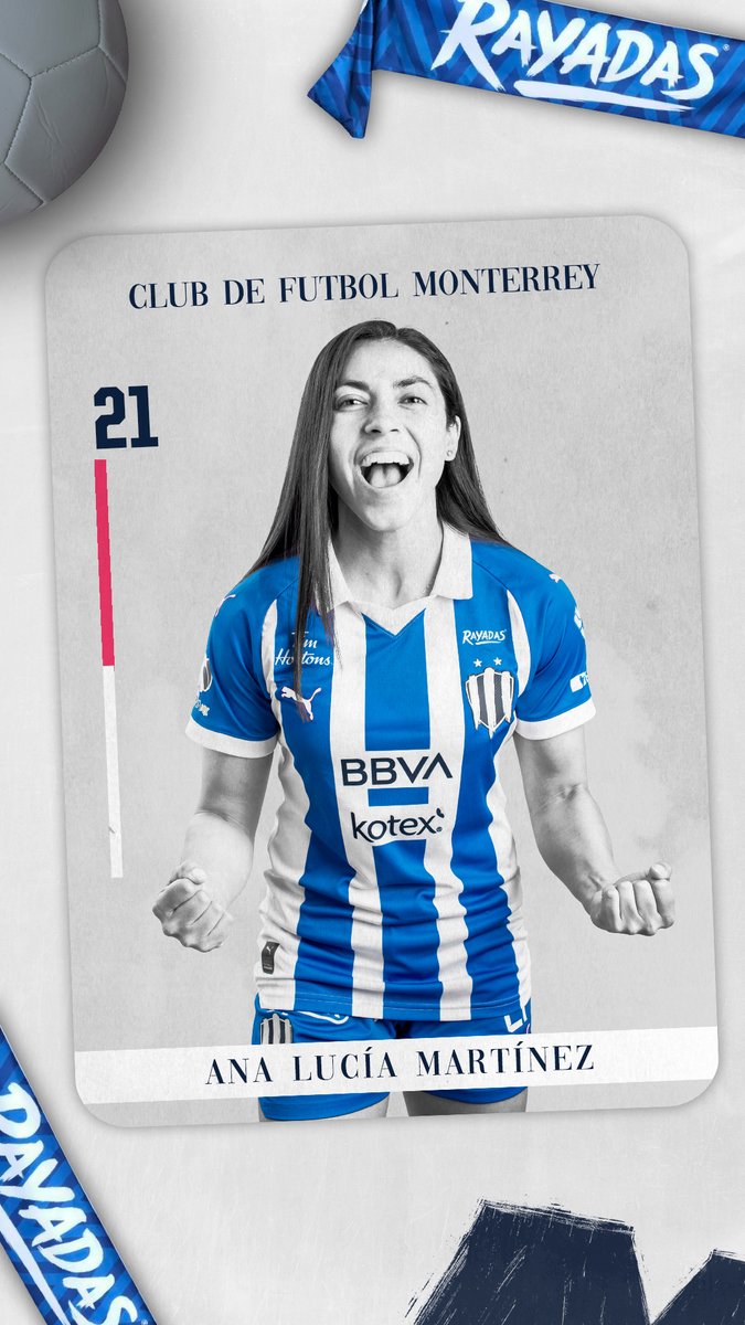 ¡De Guatemala para México y el 🌎! ¡Llegó la #TarjetaRayada de @AnaluMartinz20! 🃏 Recuerda que cada semana podrás encontrar una tarjeta de tu jugadora favorita para actualizar tu fondo de pantalla. 📲