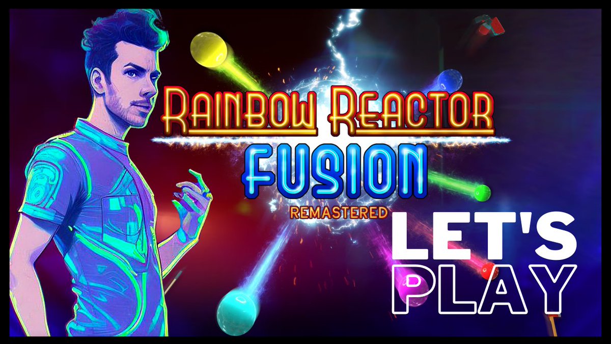 Today's #PSVR2 Let's Play should be something colourful! Rainbow Reactor: Fusion (Remastered) youtube.com/live/TlYg3GlZZ… 🇺🇸 11am PDT / 2pm EDT 🇬🇧 7pm BST #PSVR2