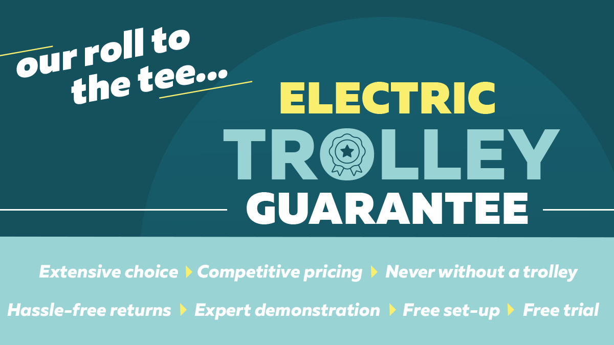 For many golfers, buying an electric trolley can be daunting. We get it. With this in mind, we have devised a list of promises to support you through the journey. 👉 fg1.uk/5505-Q862068