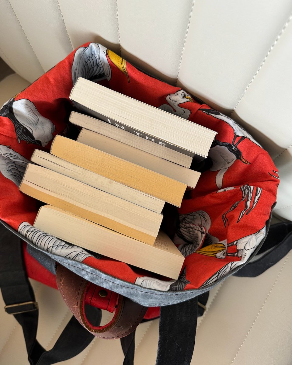 What books are living rent-free in your bag lately? 📚