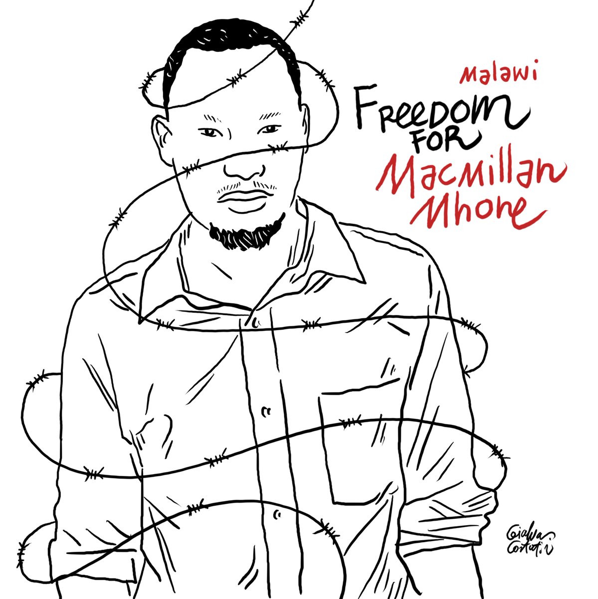 Freedom for Macmillan Mhone #Malawi @CPJAfrica @pressfreedom @Malawi24
