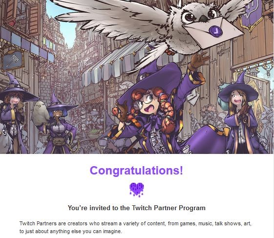 Words cannot express how thankful I am for our little corner of Twitch and for all the love and support the Kitty Community has show me all these years!! You are the best ever.. 😻 Fam.. We got Twitch Partner! 😭💜 We have to celebrate!!!