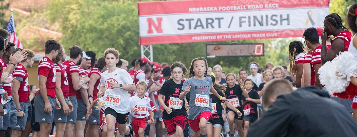 The 2024 Nebraska Football Road Race is set for Sunday, July 14, 2024, and registration is open! Special thanks to UNL Life Skills and The Lincoln Track Club for their help in organizing this event! Learn more and register here: bit.ly/4ashk8K.