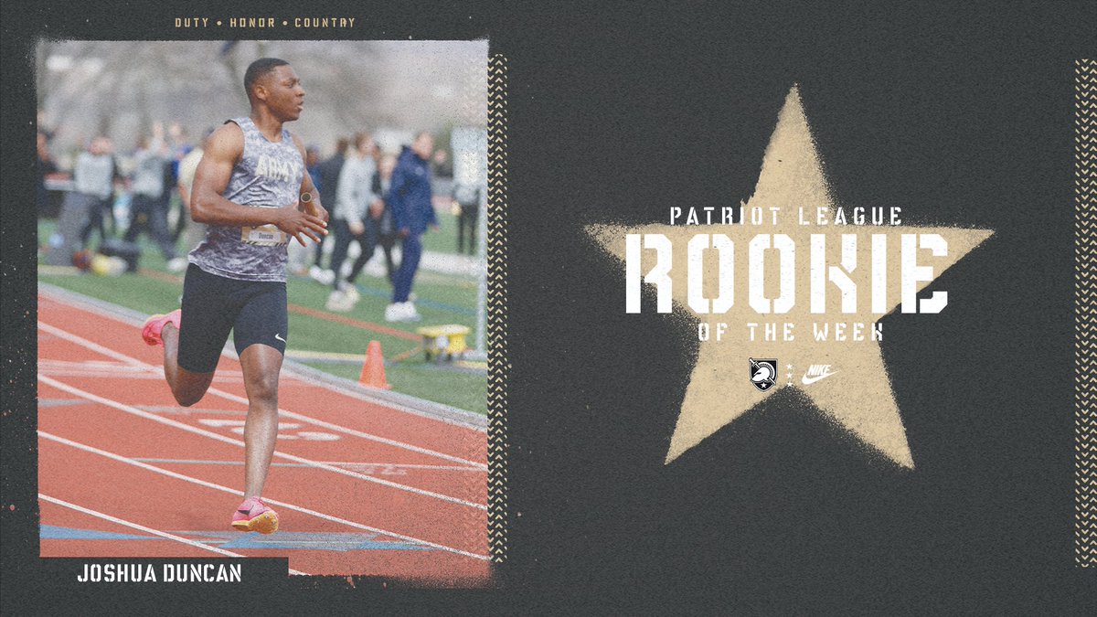 BOOOOOM‼️ Joshua brings home @PatriotLeague Rookie of the Week for the second time this season!!