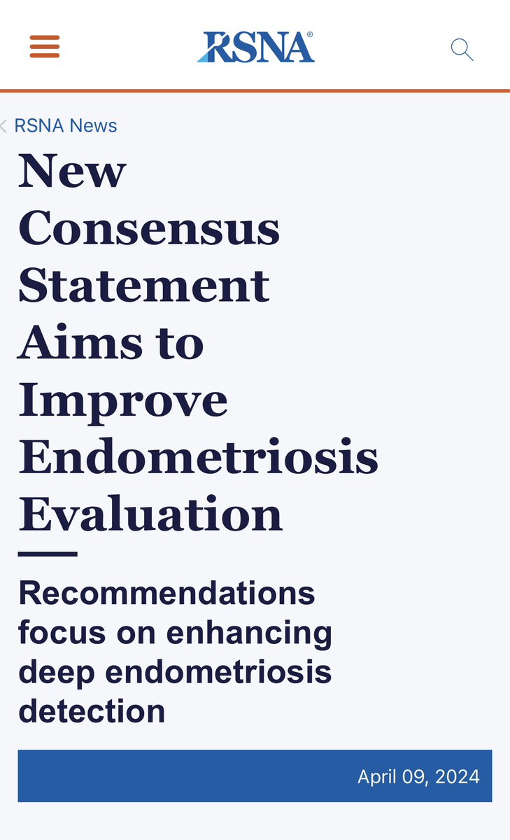 youtu.be/qMaZkl7OC7Q Listen to Radiologist @ScottWYoungMD along with Gynecologist @KhoRosanne discuss the @sruradiology #endometriosis consensus! Early detection is the goal of this team! @AAGL @ASRM_org @acog @SocietyAbdRad @radiology_rsna @RSNA @PriyankaJhaMD @WendalineVB