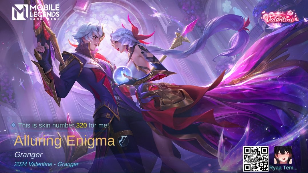 rennpendragon_'s tweet photo. I just obtained a new skin Alluring Enigma in Mobile Legends: Bang Bang! Let's face off against the world's best MOBA players together! 
https://t.co/zZ5K9OBTWw https://t.co/D9MFyvTqme