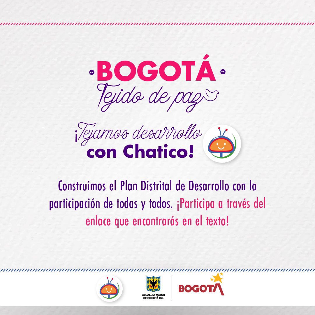 🙋‍♀️🙋‍♂️La voz de las víctimas es vital para la construcción de un plan con enfoque de paz y reparación. Acércate al @centromemoria y te asesoraremos para que presentes ideas que quieres que hagan parte del Plan Distrital de Desarrollo. #BogotáTejidoDePaz bit.ly/4alSBm7