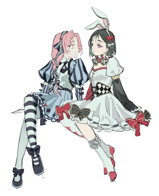 Alice AUAlice!Mizi x White rabbit!Sua#ALNST #에이스테 #alienstage 