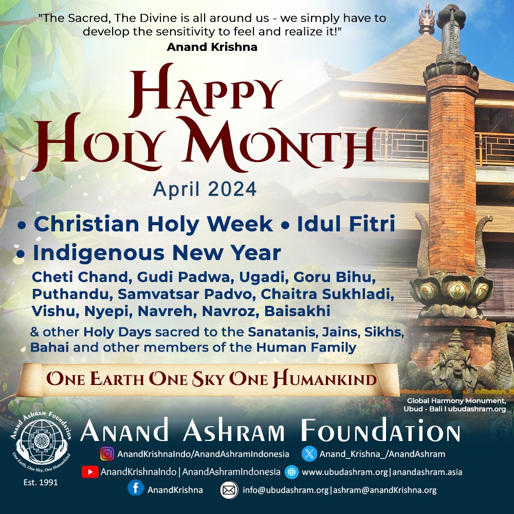 Happy #indigenous #newyear held sacred by the peoples of #planet #earth ~@Anand_Krishna_