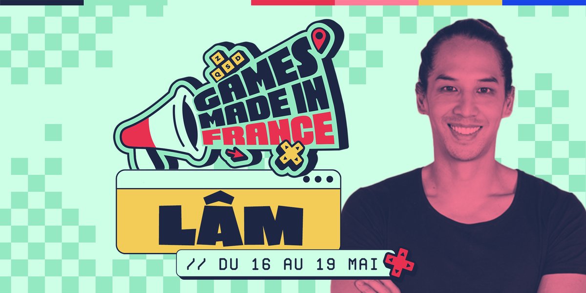 .@LamHua sera également de la partie sur #GMIF24 ! Une belle team qui se dessine pour présenter cette édition. 🥳 Prêt pour découvrir les dernières pépites du jeu vidéo français ?🎮