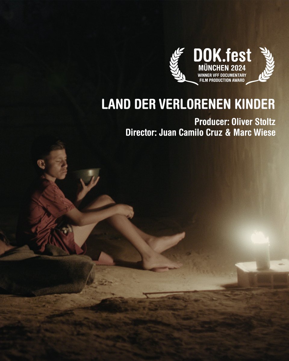 The VFF Documentary Film Production Award 2024 goes to Oliver Stoltz, producer of the film LAND DER VERLORENEN KINDER (directed by Juan Camilo Cruz &amp; Marc Wiese).

Oliver Stoltz produced this film with his production company DREAMER Joint Venture FilmProduction