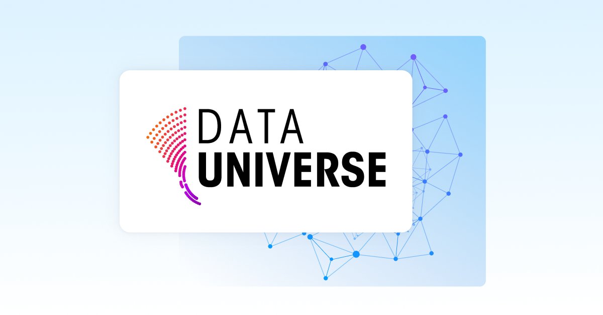 Join us tomorrow at #DataUniverse2024 in NY to meet our #dataconnectivity experts! 🗽 Visit Booth #427 and discover the newest developments in data technology.

Don't miss out on an exclusive $700 discount off the registration fee! 💰 Reserve your spot: bit.ly/3U0xSyQ