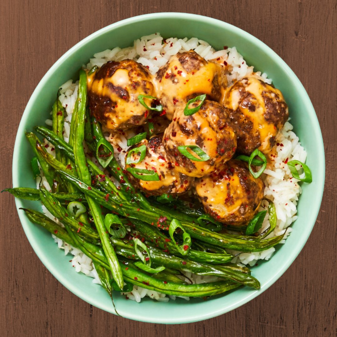 🧨stop scrolling🧨 firecracker meatballs are on the #HelloFresh menu next week, don't forget to choose 'em
