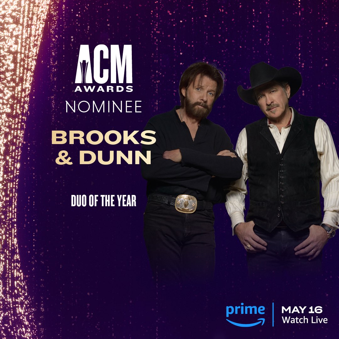 Always appreciated @ACMawards !