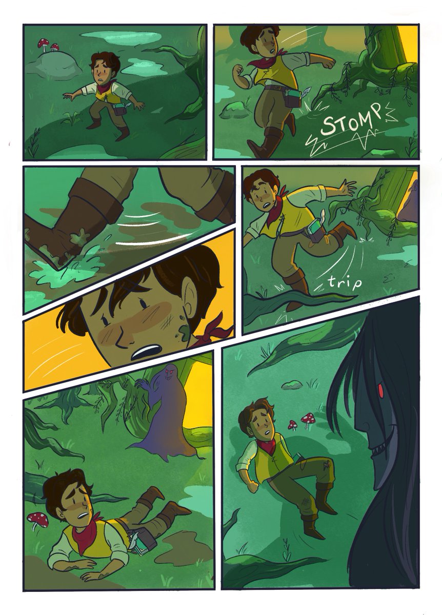 Hi #PortfolioDay - I'm Amy and I do kidlitart and graphic novels but would love to get into some middle grade stuff this year!