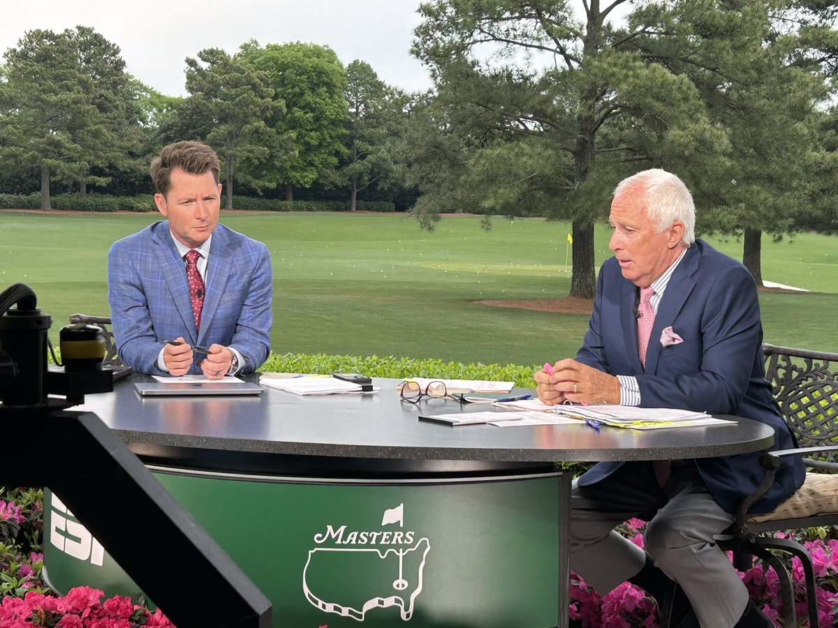 “Tuesday at the Masters” preview show now live on @ESPNPlus w/Curtis Strange and @MattBarrie #themasters
