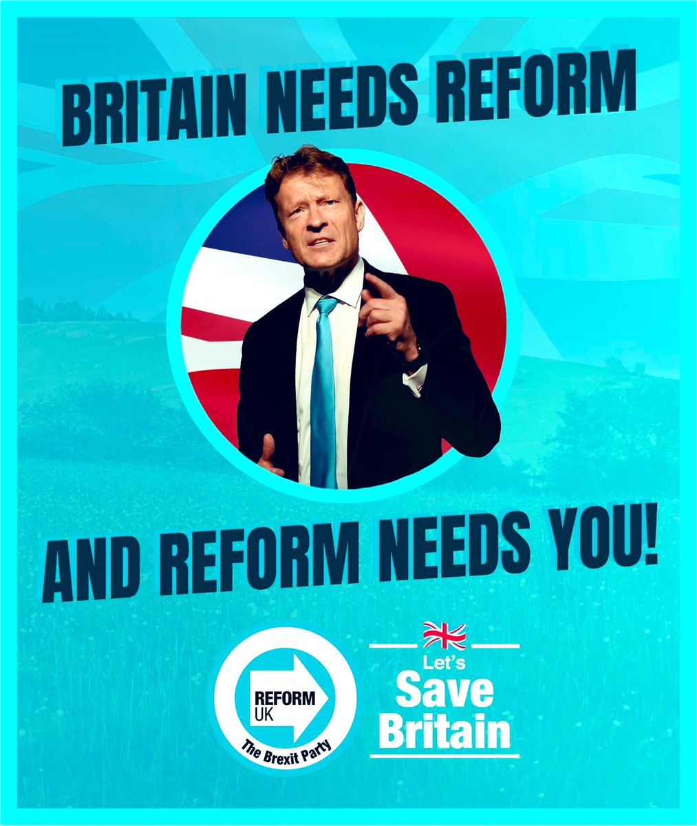 We really do need your votes. Just look back over recent history of a failed Tory government from 2009-2024 and the failed Labour government of 1997-2009. They both failed, lied and caused the issues we endure now. Britain needs a different approach, we need @reformparty_uk