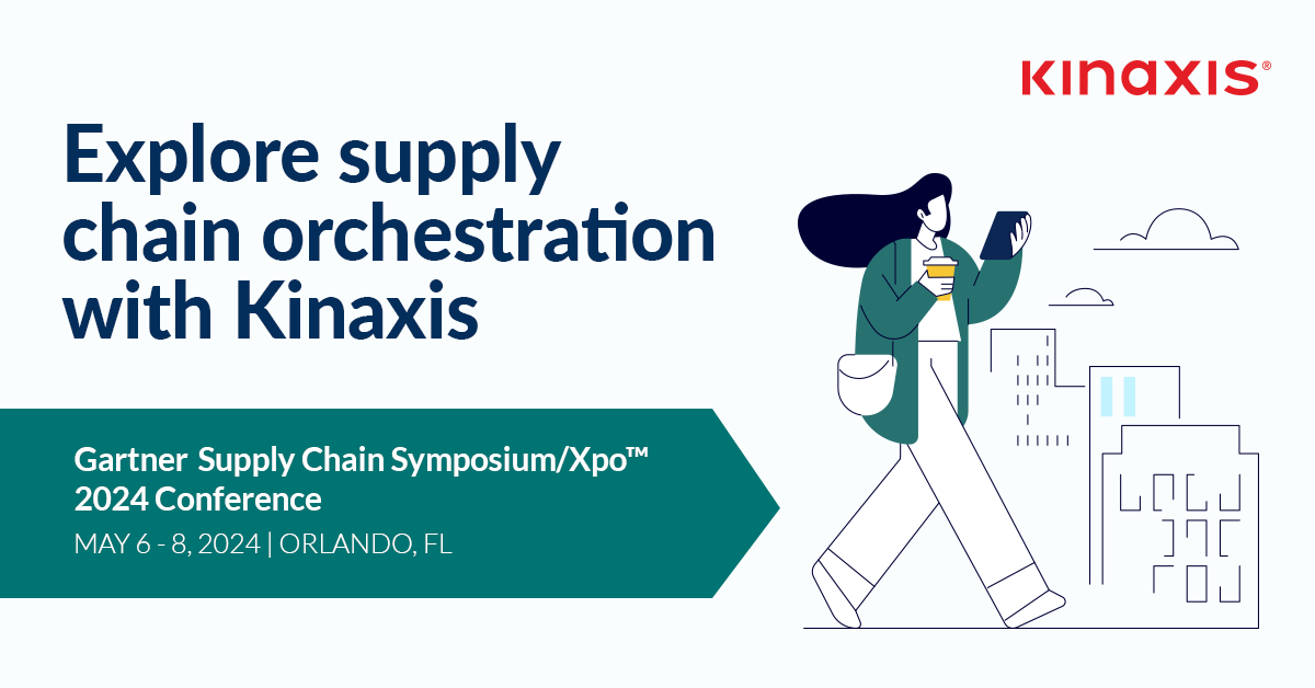 Volatility & disruption are forcing organizations to accelerate their journey toward supply chain excellence. We’re here to help you get there. Join us at the @Gartner_inc Supply Chain Symposium to see how you can seamlessly connect planning & execution. bit.ly/3xlXYDD
