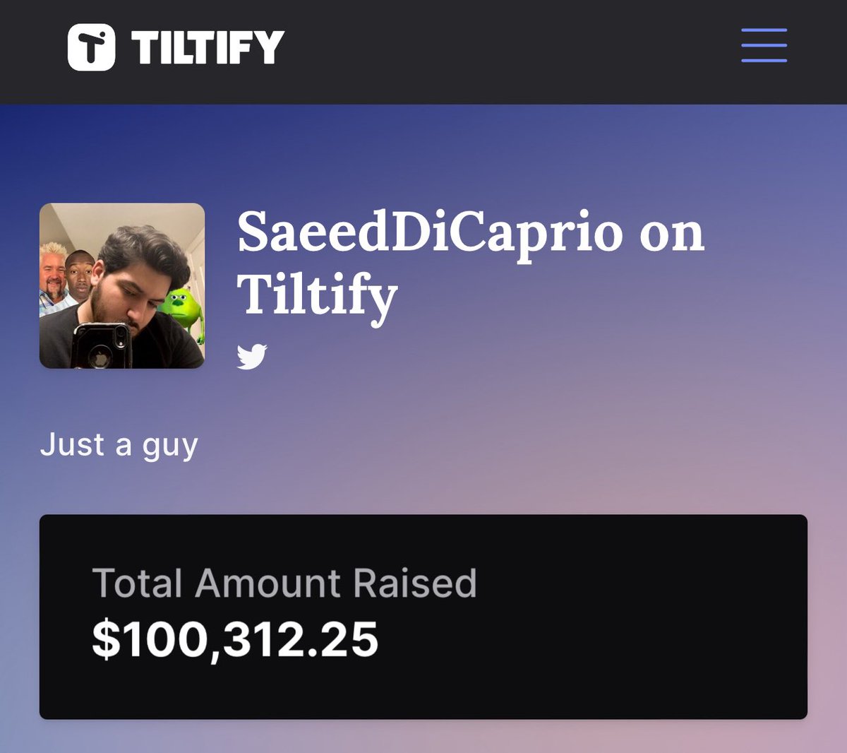 omg…we raised over $100,000 during these 2 campaigns. u guys are amazing I’m gonna cry 🥲