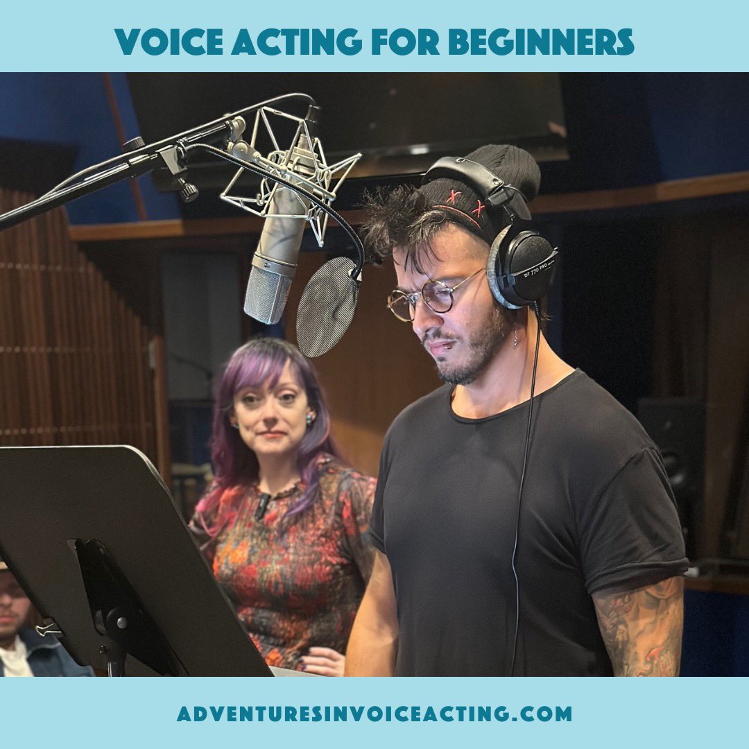 Looking for a place to begin your voice acting journey? Check out our Voice Acting for Beginners Workshop! 🤩 This class is designed to give students the industry knowledge and foundational acting tools they’ll need to succeed. ✨ ONLY 2 SPOTS LEFT! shorturl.at/hAGH6