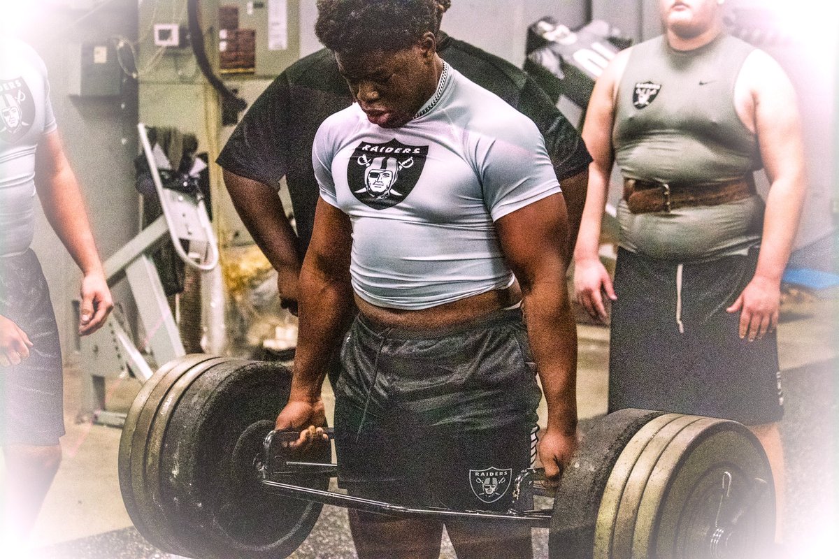 Off-season separates players and playing time! 👀 #RaiderNation  @Raiders @AthleticsEP @cjhirsch4 @VanSpence10 @coachruss23 @BJacobsonFBall @RecruitGeorgia @NwGaFootball @MattDeBary @RustyMansell_ @BALLERSCHOICE1 @ChadSimmons_ @BrooksAustinBA @ErikRichardsUSA @jwindon35