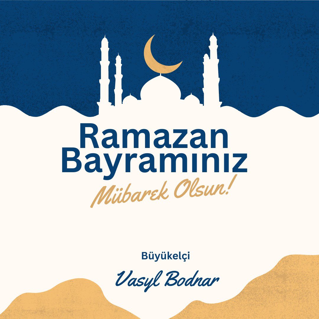 Tüm Müslümanların #Ramazan Bayramını en içten dileklerimle kutluyorum! Yüce Allah'tan her işte huzur ve bereketin yanı sıra, aile ortamında da mutlu ve huzurlu bayramlar diliyorum.