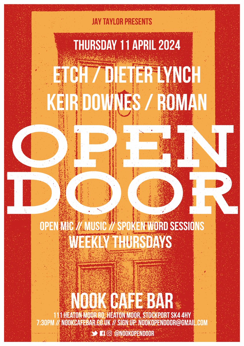 OPEN DOOR tweet media