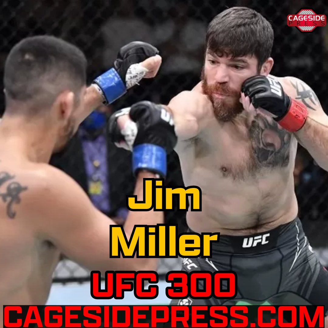 UFC lightweight Jim Miller (@JimMiller_155) joined @GumbyVreeland as he prepares to face Bobby Green at #UFC300 this weekend! FULL INTERVIEW: youtube.com/watch?v=ua81Hw…
