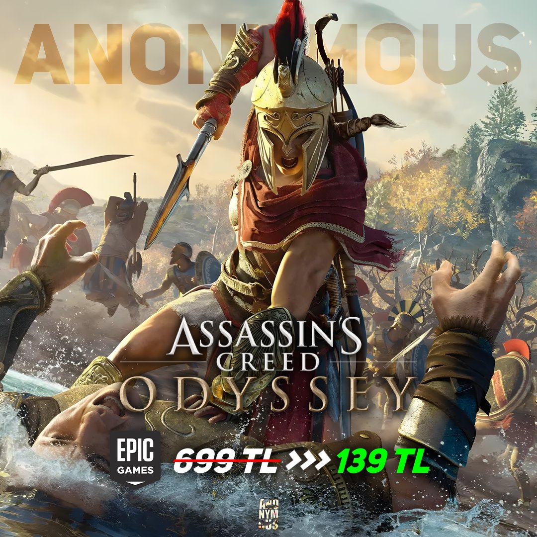 📢 İNDİRİM DUYURUSU! 📍 Geçtiğimiz günlerde Üyelik sistemimize eklenen Assassin's Creed Valhalla ve Assassin's Creed Odyssey, Epic Games'te indirimde.